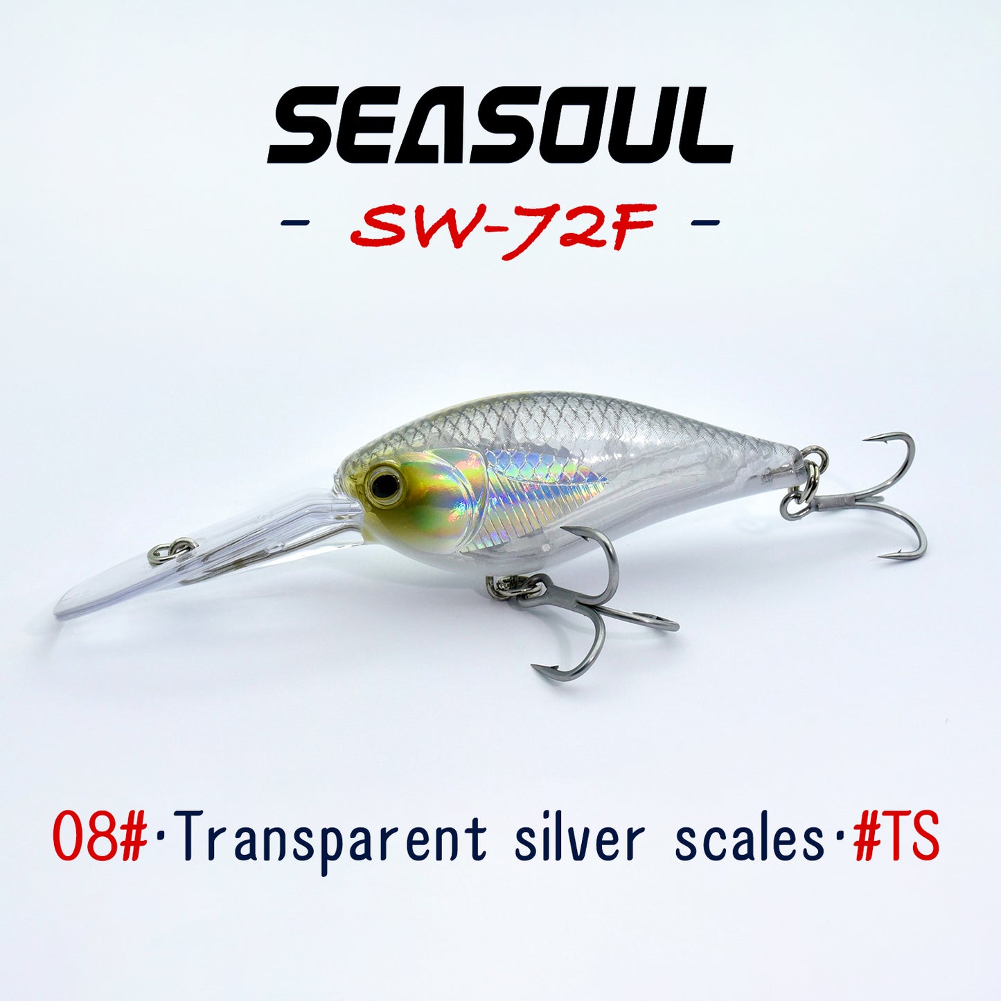 SEASOUL Series Crank bait SW-72F Sea Fishing Luya Floating Water Bait